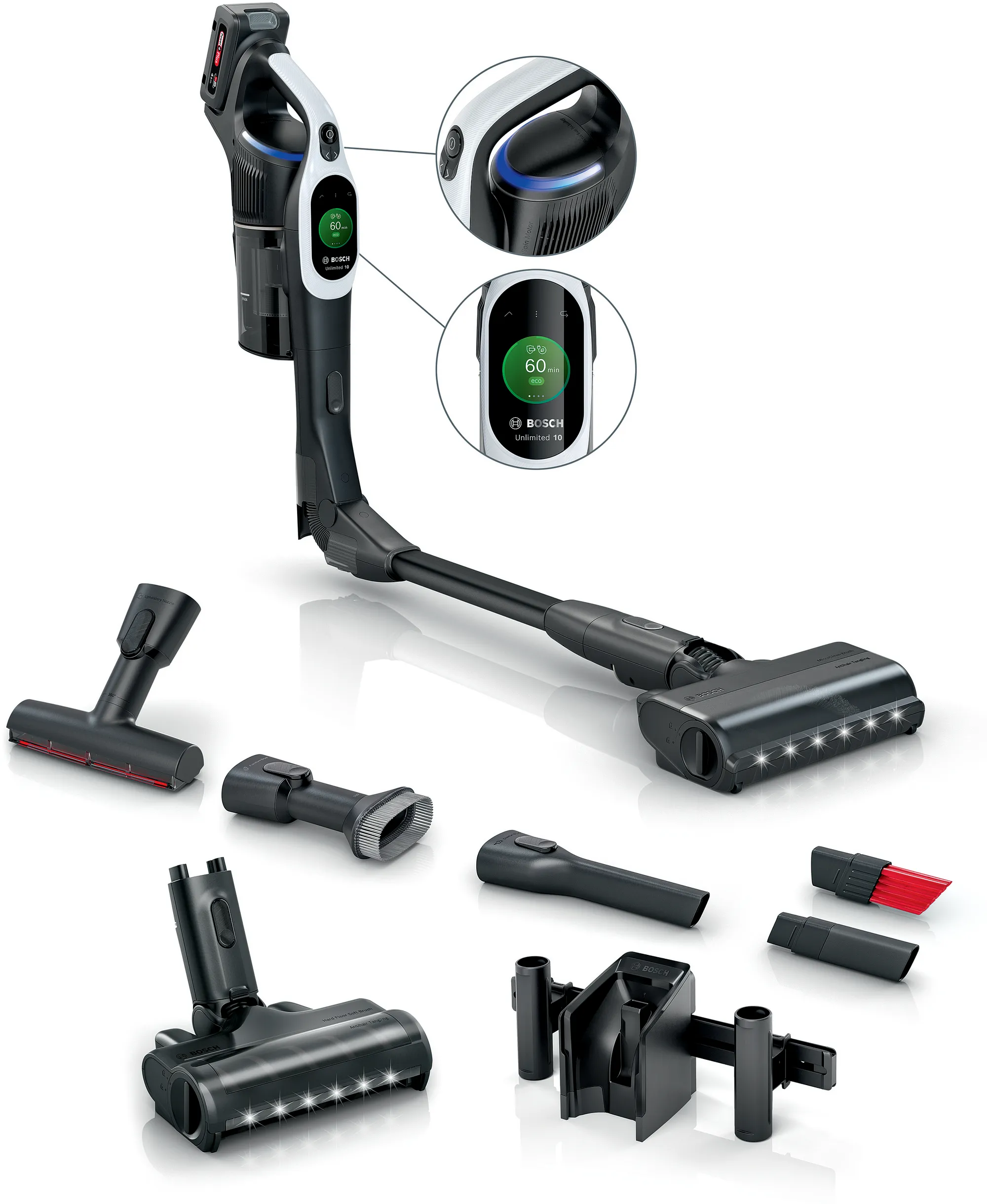 BOSCH BCS1041WAC Unlimited 10 aspirateur balai 