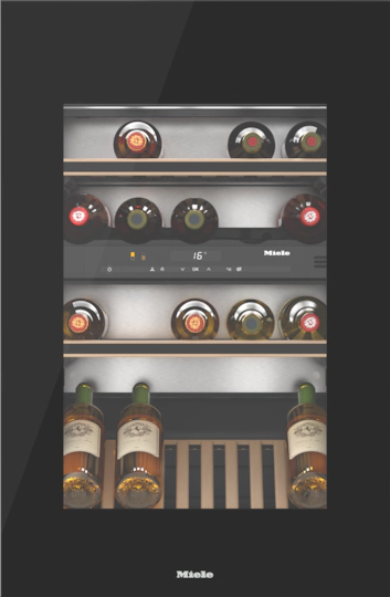 MIELE KWT6422IG-1OBSW cave à vin encastrable