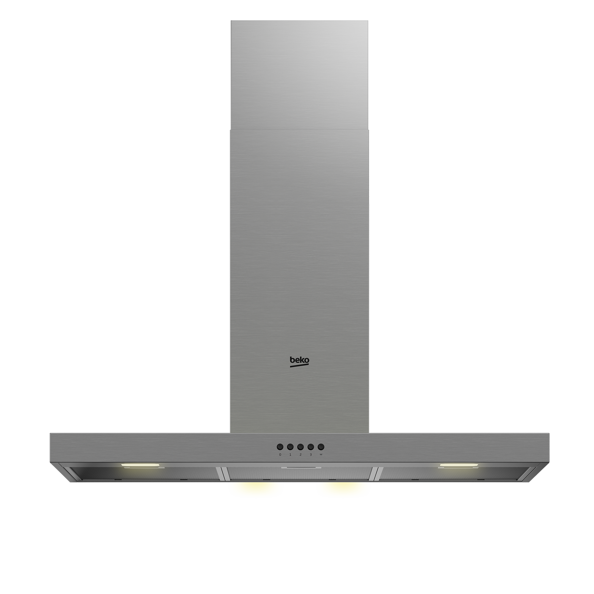 BEKO BHCB96622BX hotte décorative - 90cm