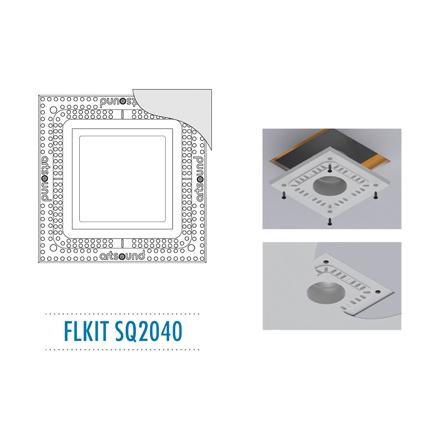ARTSOUND FLKITSQ2040 set d'encastrement