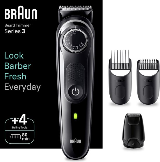 BRAUN GROOMING BGBT3440 tondeuse à barbe