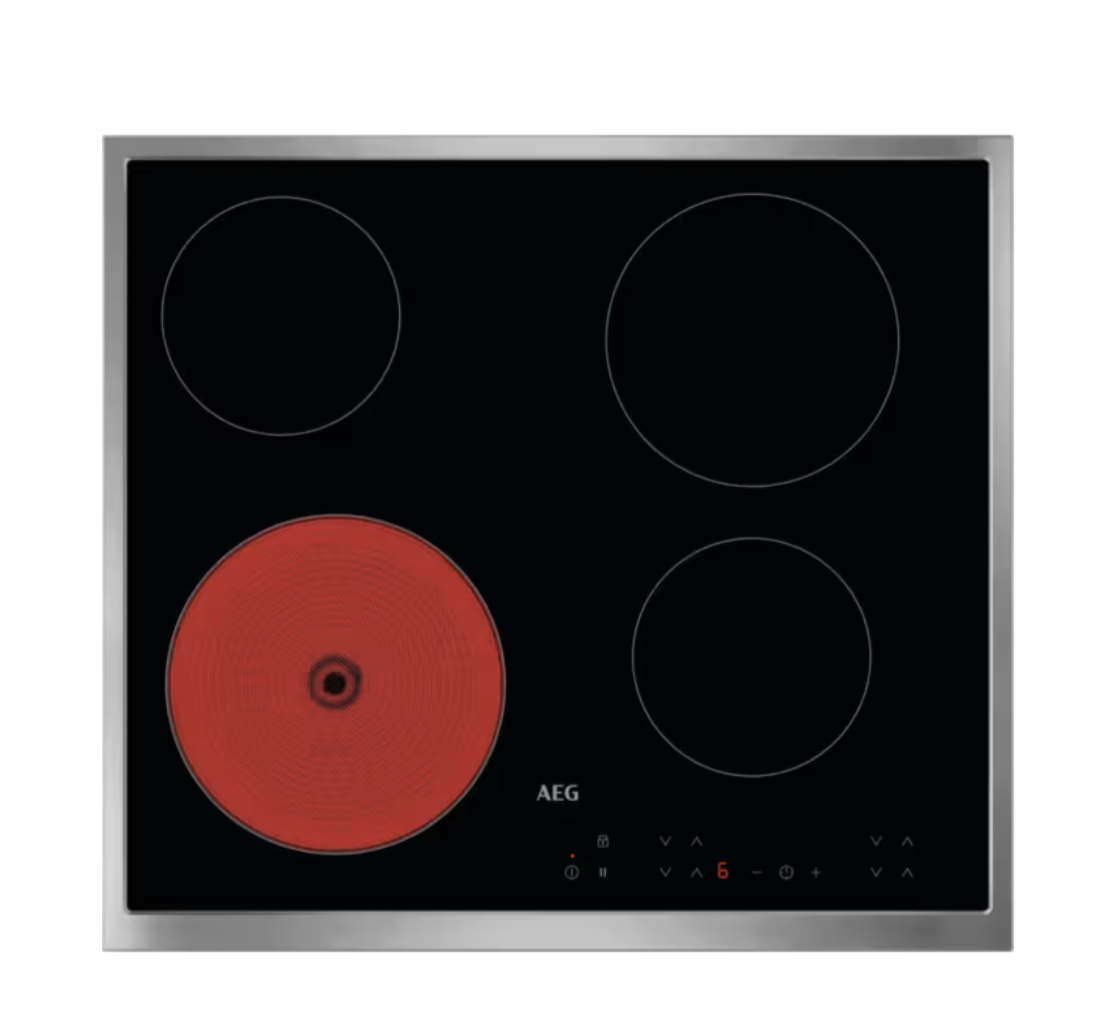 AEG TN64RA00XB 3000 table de cuisson vitrocéramique - 60cm