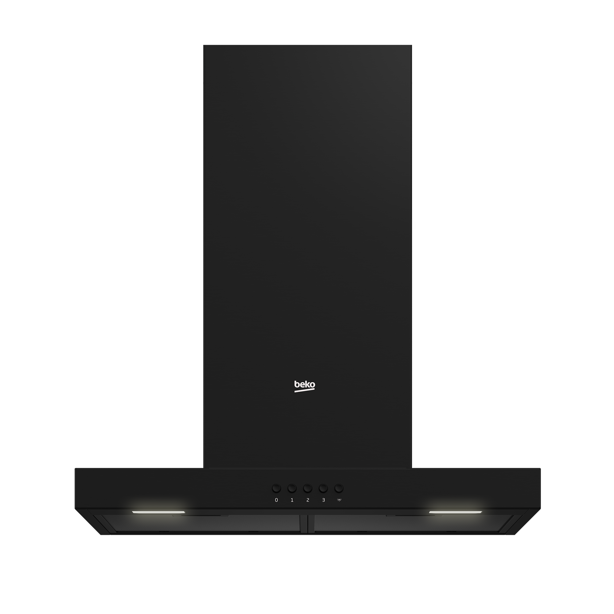 BEKO BHCB66622BBB hotte décorative - 60cm