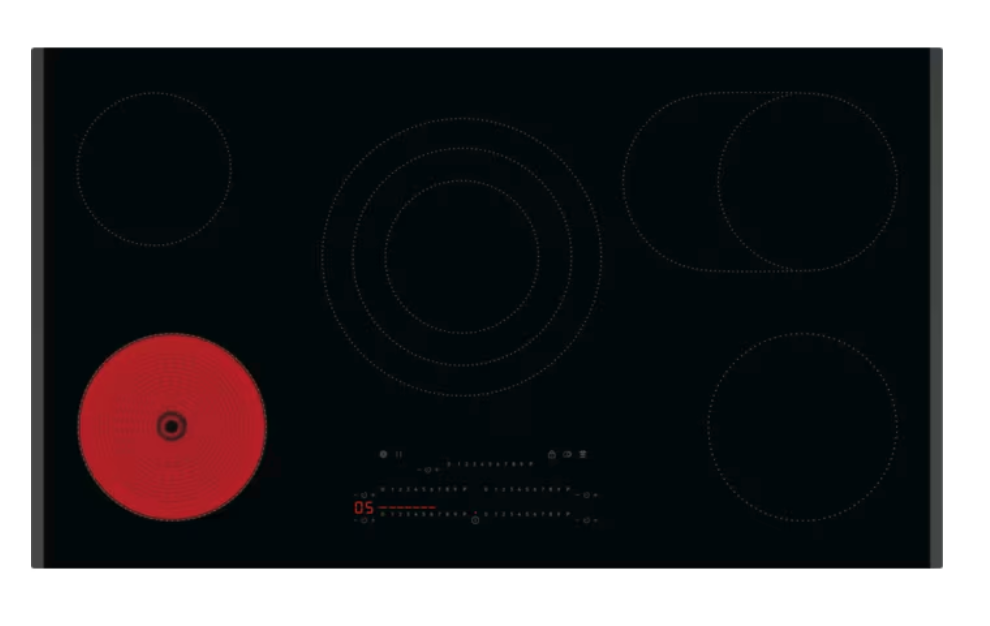 AEG TP95RA07FB 3000 table de cuisson vitrocéramique - 90cm