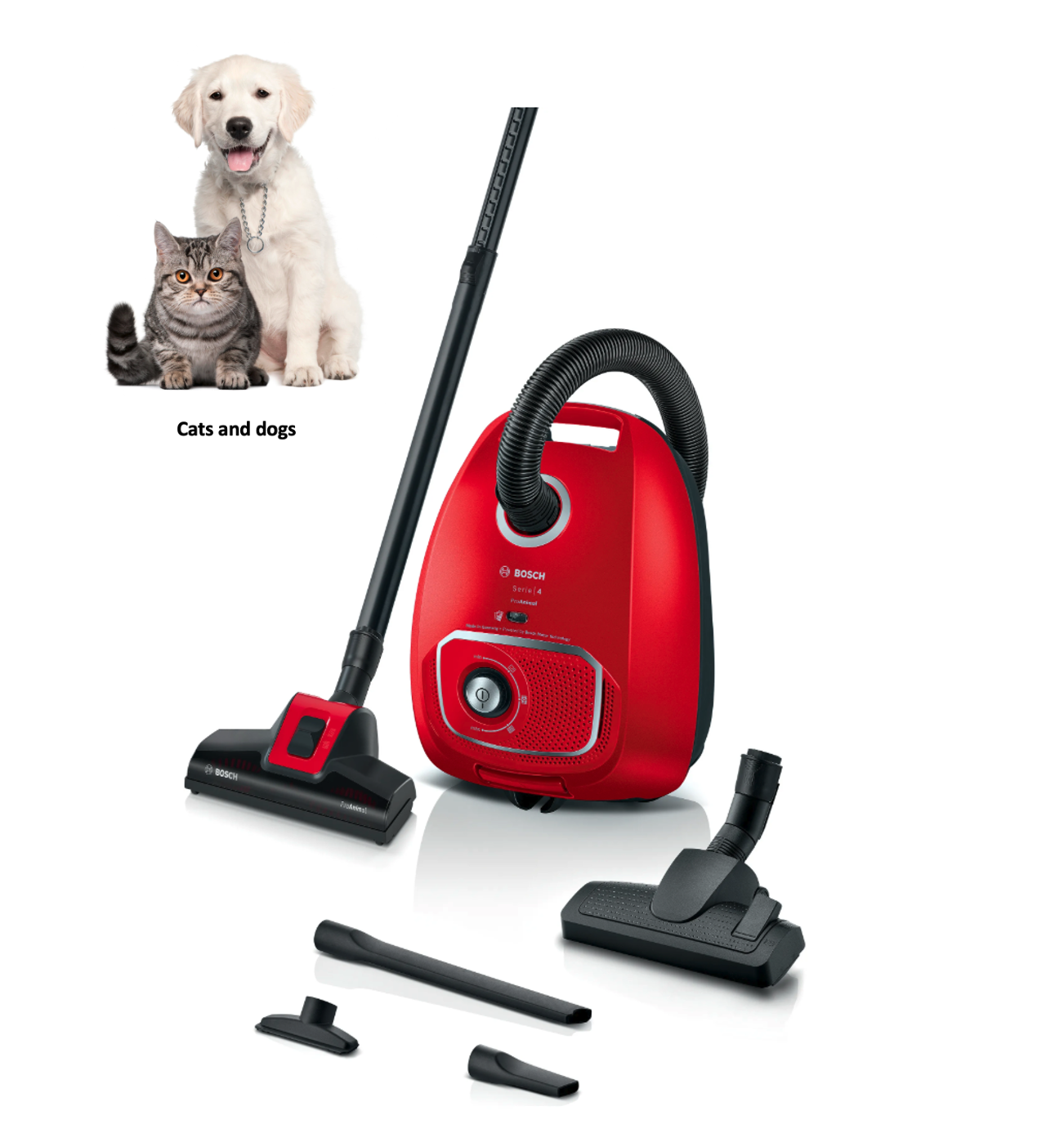 BOSCH BGB41PET1 aspirateur avec sac