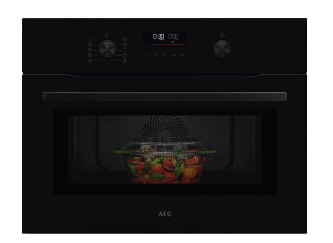 AEG OM5NK40K 5000 four à micro-ondes avec grill - 45cm