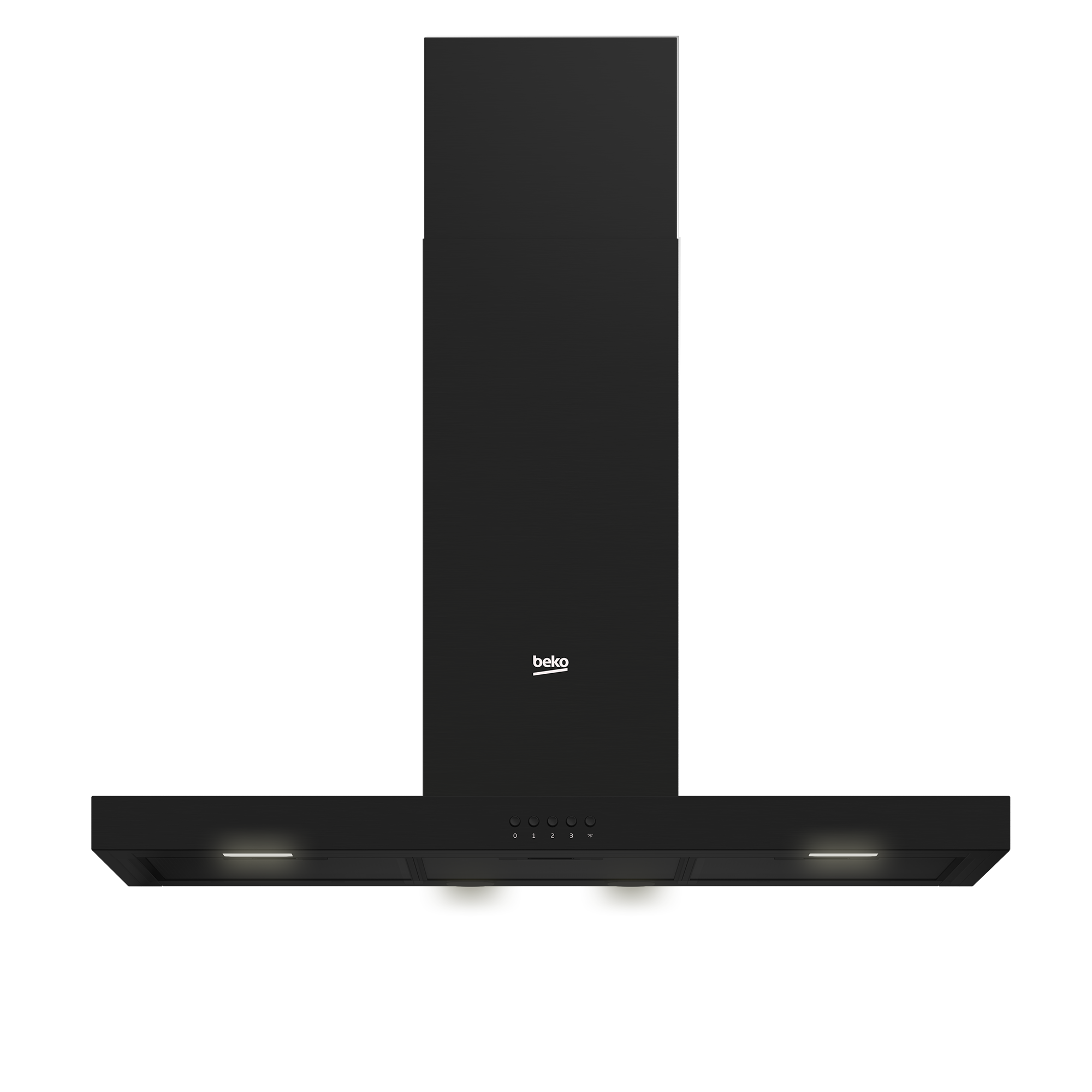 BEKO BHCB96622BBB hotte décorative - 90cm