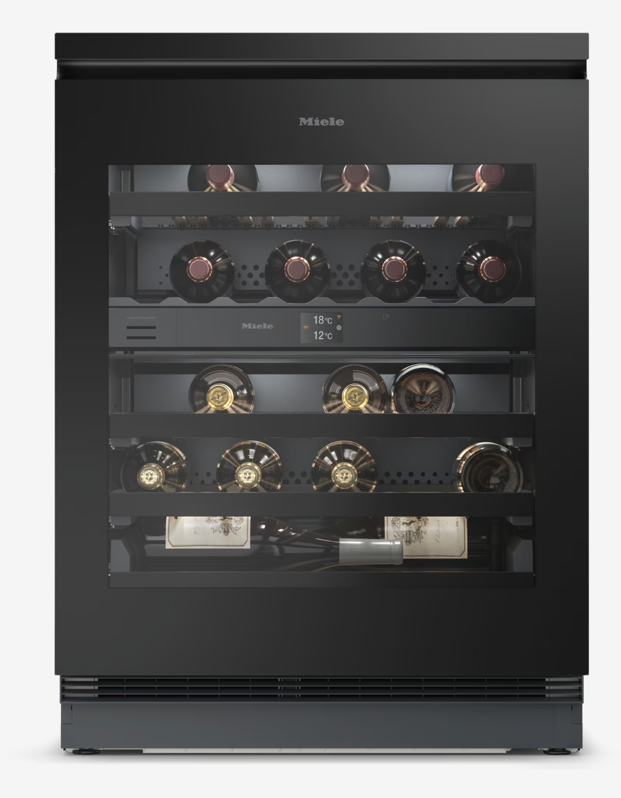 MIELE KWTUS7074FOBSW cave à vin sous-encastrable