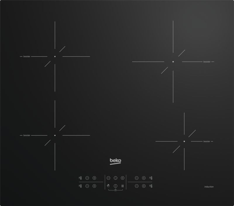 BEKO HII64200SMT table de cuisson à induction - 60cm