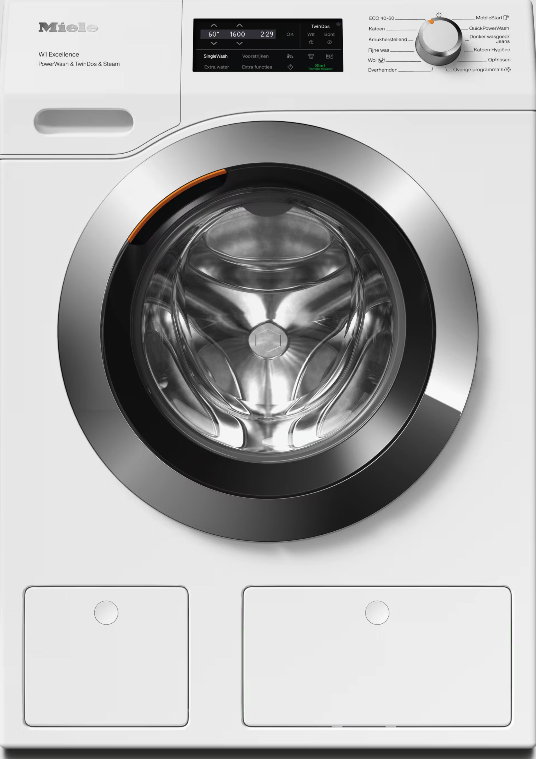 MIELE WEJ895WPS CHROME EDITION lave-linge
