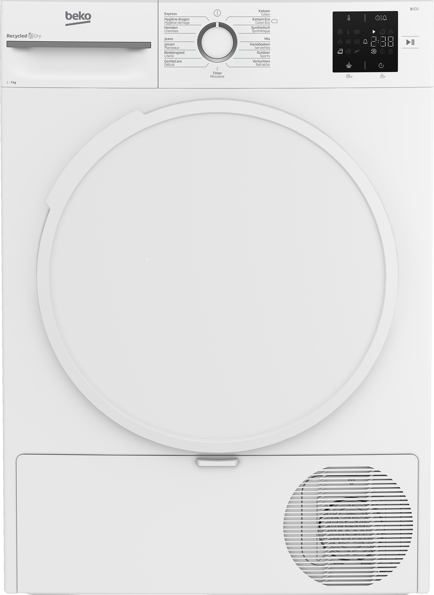 BEKO BM3T3722W sèche-linge - par pompe à chaleur