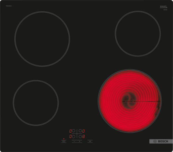 BOSCH PKE61RBA2E SERIE 4 table de cuisson vitrocéramique - 60cm