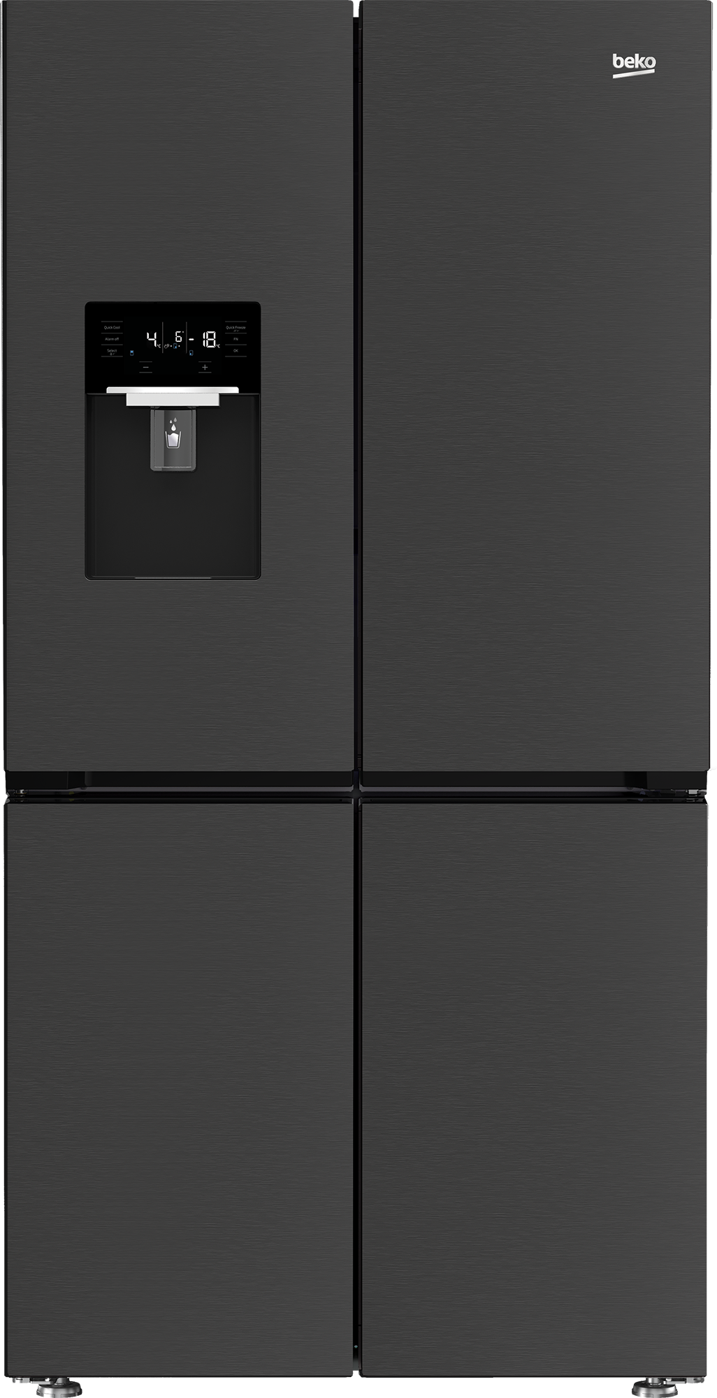 BEKO GN1426240ZDXBRN side-by-side