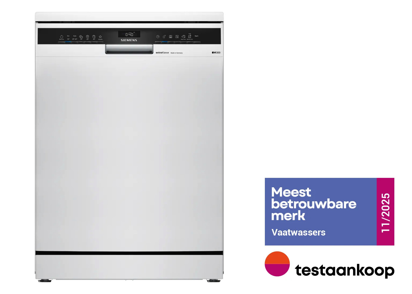 SIEMENS SN23EW20BE IQ300 lave-vaisselle pose-libre
