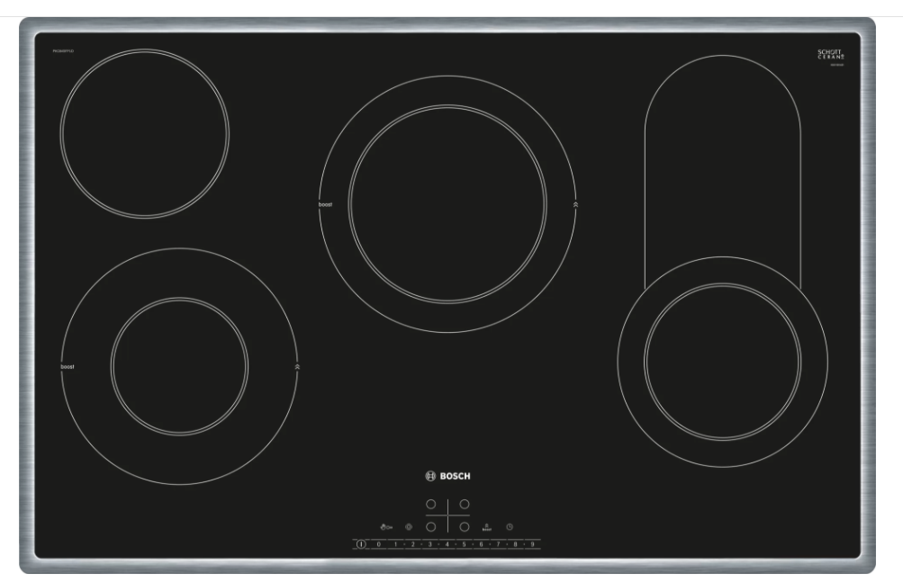 BOSCH PKC845FP1D SERIE 6 table de cuisson vitrocéramique - 80cm