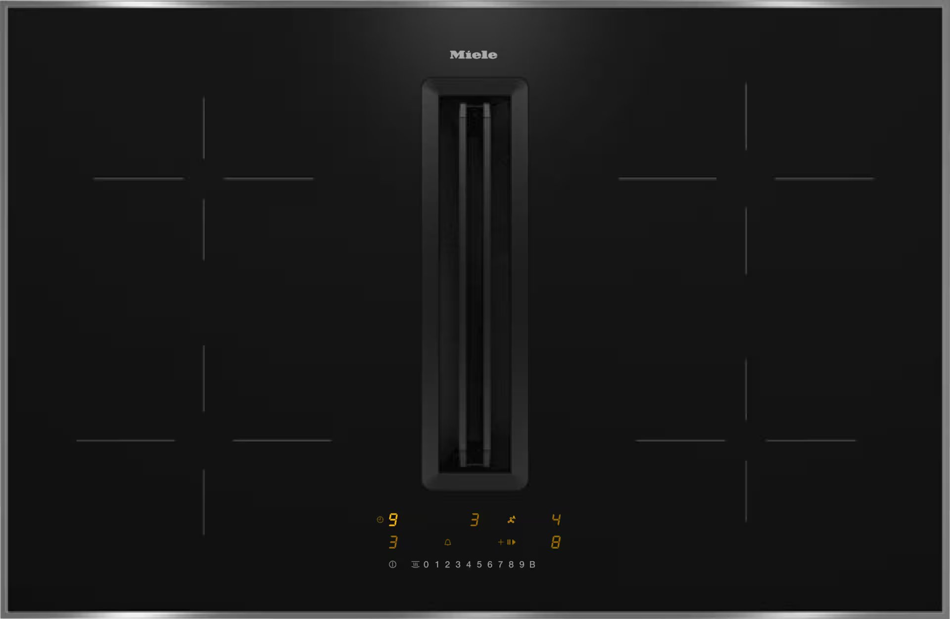 MIELE KMDA7272-1FRSILENCEEDST table de cuisson avec hotte integrée - 80cm