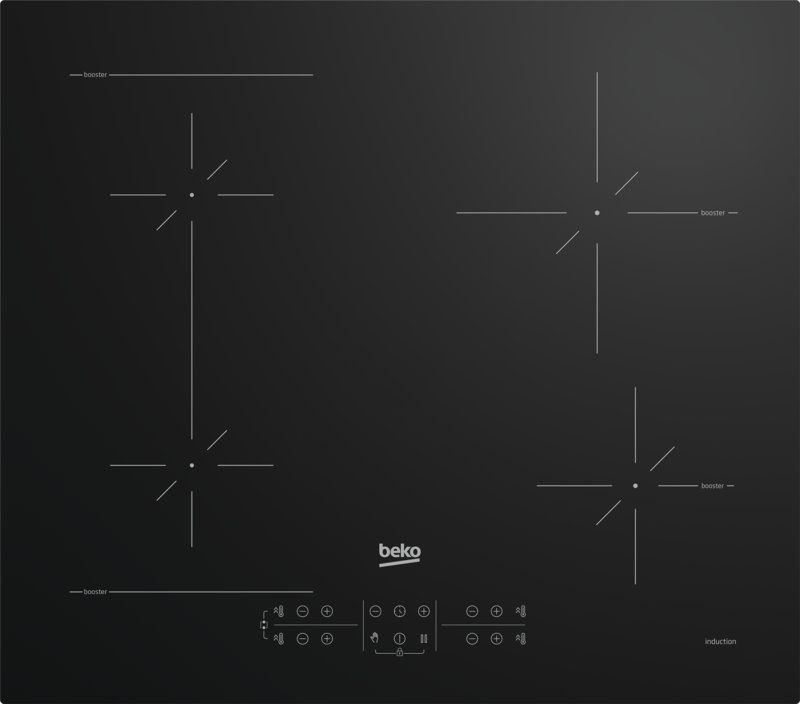 BEKO HII64200SFMT table de cuisson à induction - 60cm