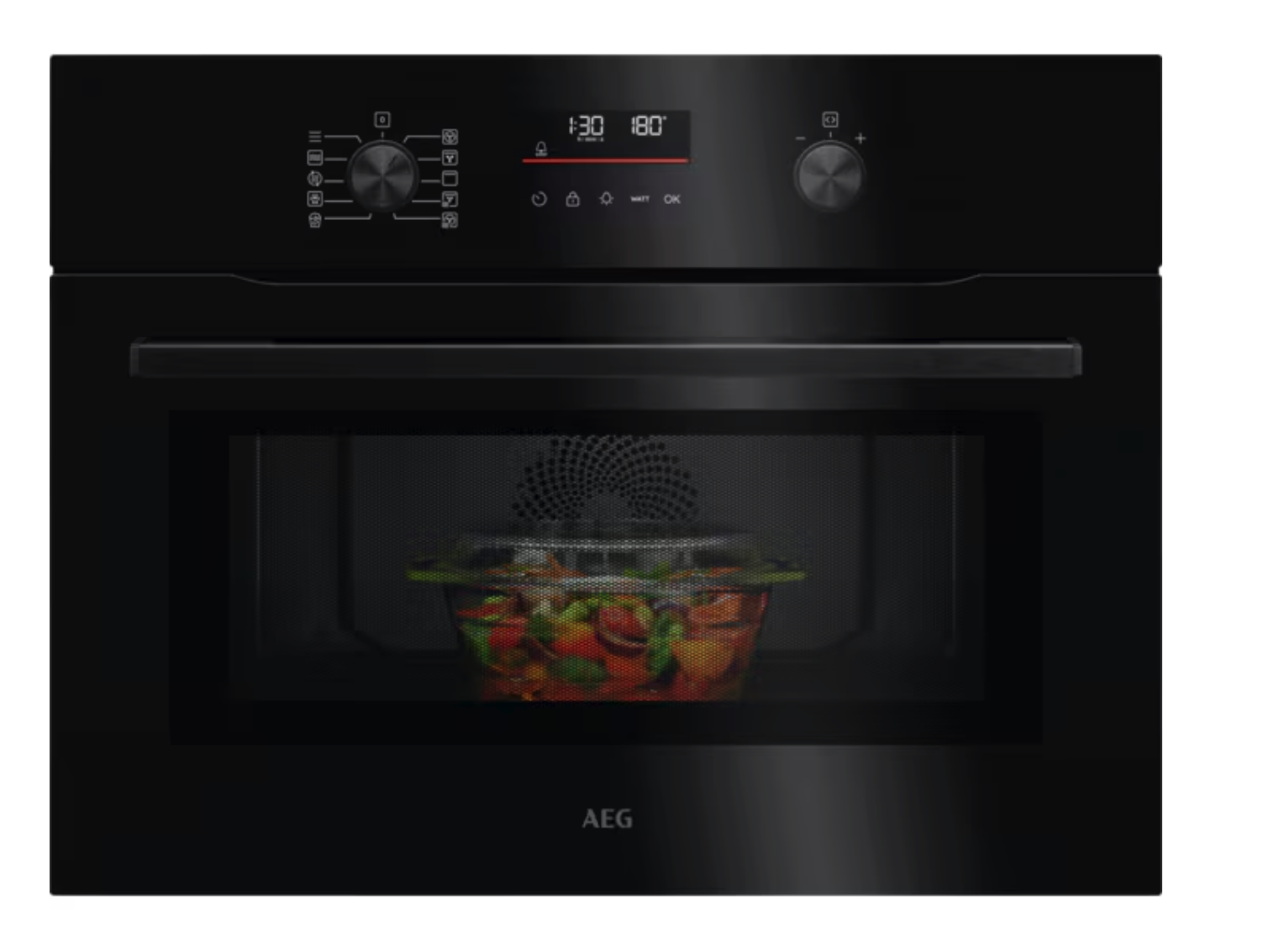 AEG OO5NK40K 5000 four multifonction avec micro-ondes - 45cm