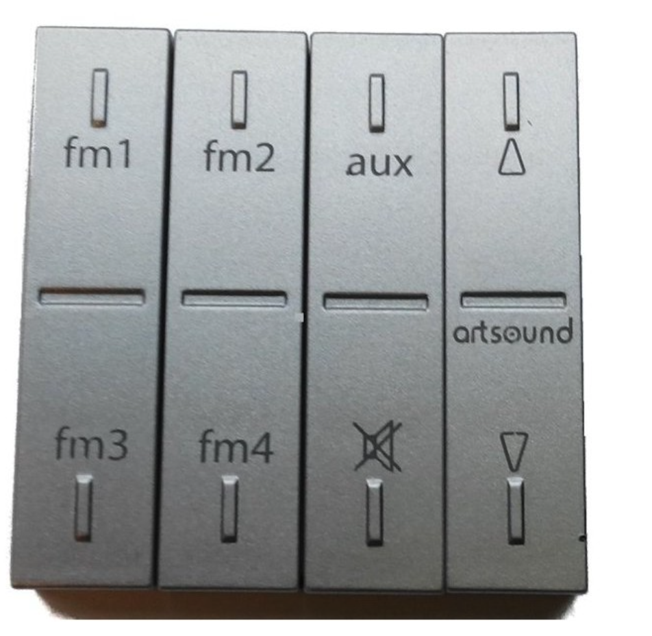 ARTSOUND 121-00050-11 boutons poussoirs