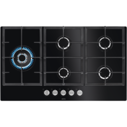 AEG HKB95820NB 6000 table de cuisson au gaz - 90cm