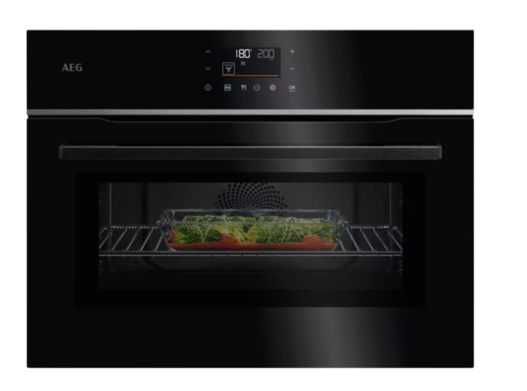 AEG TK6NK40PB 6000 four multifonction avec micro-ondes - 45cm