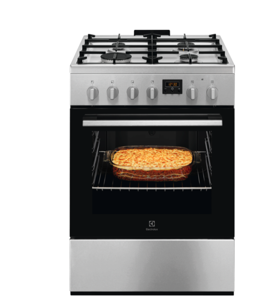 ELECTROLUX LKK640221X cuisinière avec taque à gaz